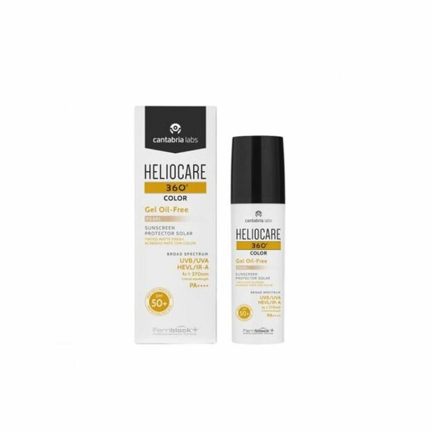 Zonnebrandcr&egrave;me met Kleur Heliocare 360&deg; Pearl Spf 50+ 50 ml 1