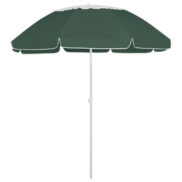 Strandparasol 300 cm groen 1