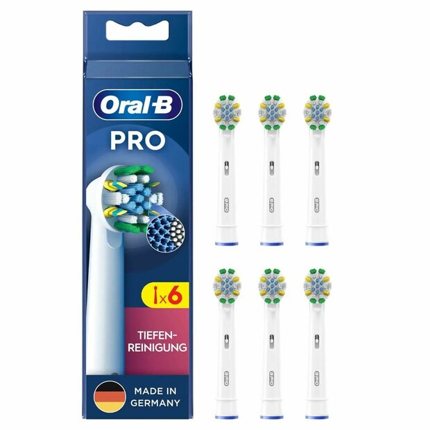 Opzetborstel Oral-B Pro Wit 6 Stuks 1