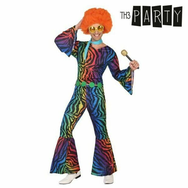 Kostuums voor Volwassenen Th3 Party Multicolour (3 Onderdelen) - Maat: M/L - Maat: M/L 1