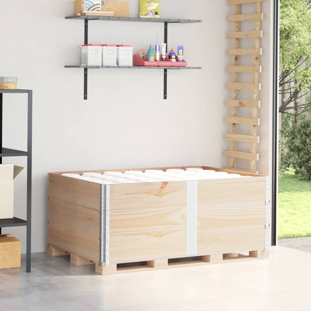 Palletopzetranden 3 st 150x100 cm massief grenenhout 1