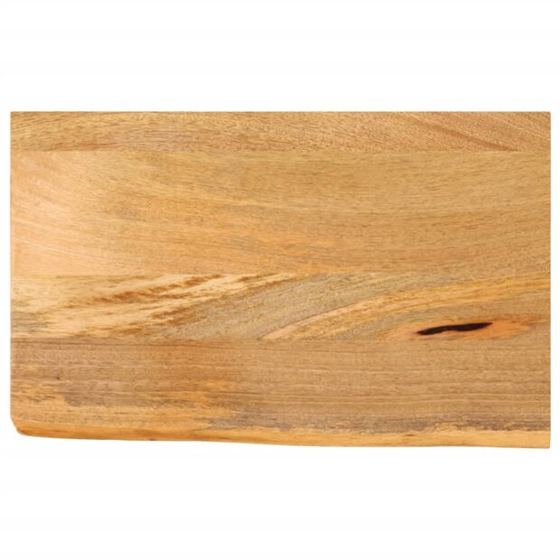 Tafelblad met natuurlijke rand 50x20x3,8 cm massief mangohout 1