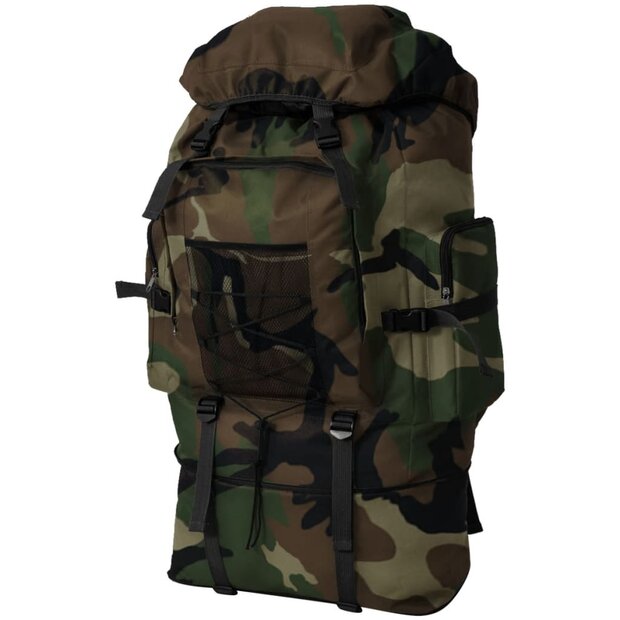 Rugzak legerstijl XXL 100 L camouflage 1