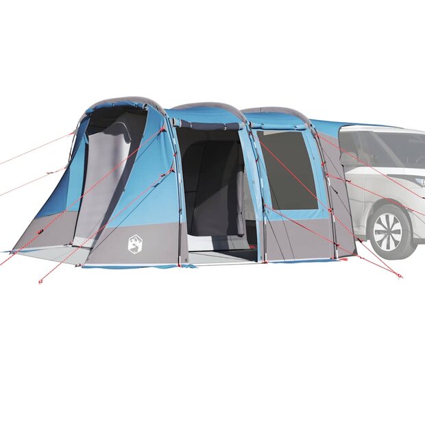 Autotent waterdicht blauw 1