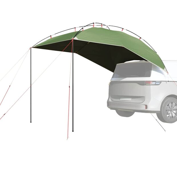 Autotent waterdicht groen 1