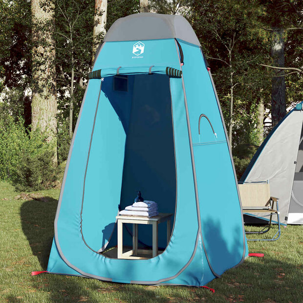 Privacytent pop-up waterdicht blauw 1