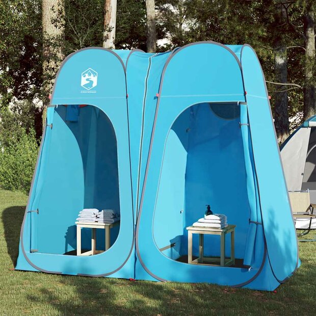 Privacytent pop-up waterdicht blauw 1