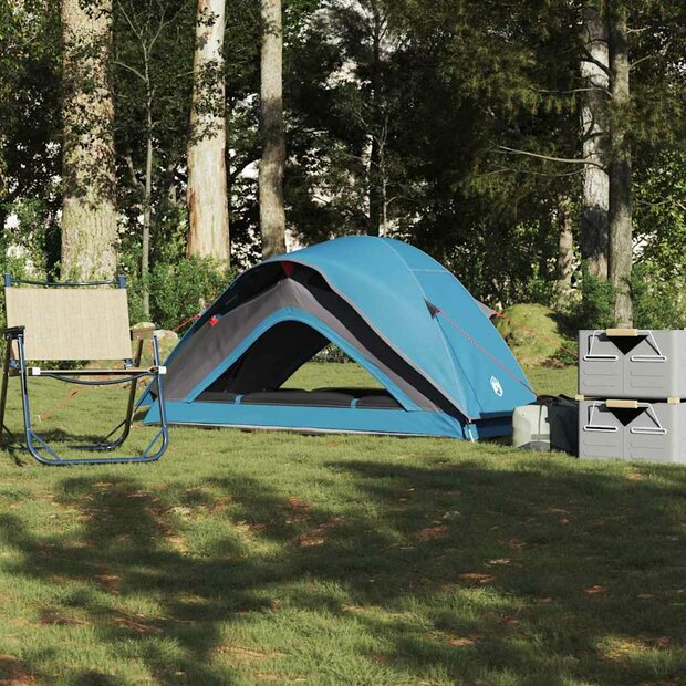Tent 1-persoons waterdicht blauw 1
