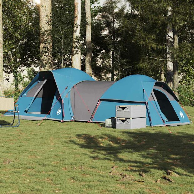 Tent 5-persoons waterdicht blauw 1