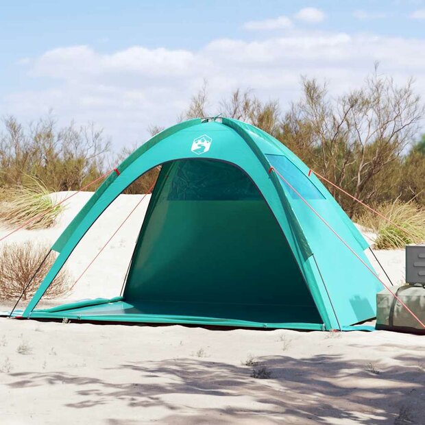Strandtent waterdicht zeegroen 1