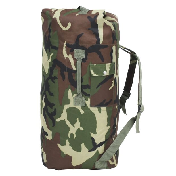 Sporttas legerstijl 85 L camouflage 1