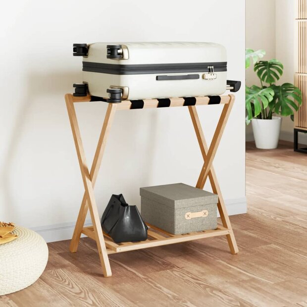 Bagagerek 68x38x58 cm bamboe 1