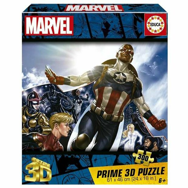 Puzzel Educa Marvel 3D 1