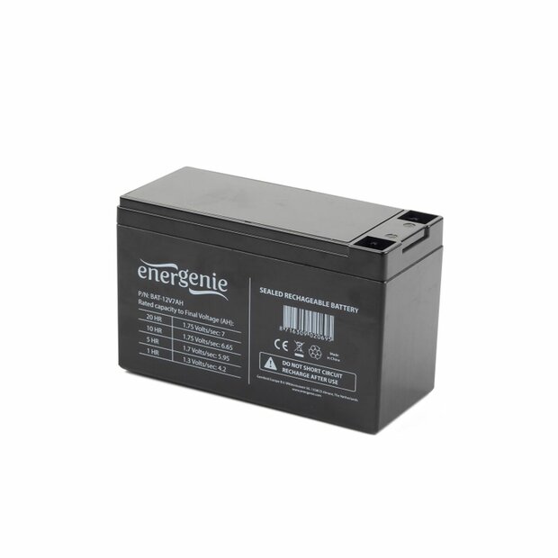 Batterij voor UPS SAI GEMBIRD BAT-12V7AH 7 Ah 12 V 1