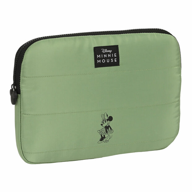 Laptophoes Minnie Mouse Mint shadow Militair groen (31 x 23 x 2 cm) 1