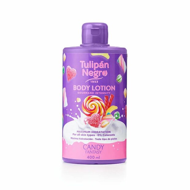 Body Lotion Tulip&aacute;n Negro Candy Fantasy Purple 400 ml 1