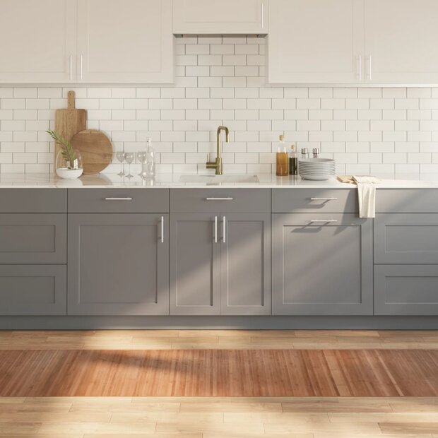 Vloerkleed rechthoekig 60x300 cm bamboe naturel 1