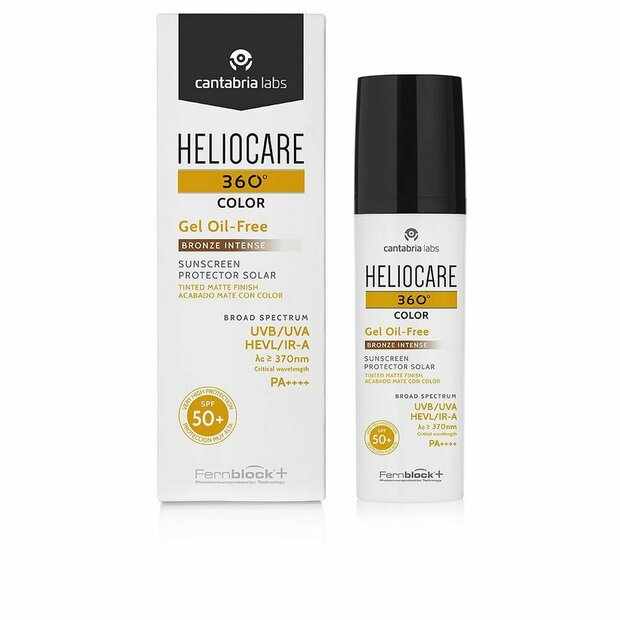 Zonnebrandcr&egrave;me met Kleur Heliocare Bronze Intense Bruiner 1