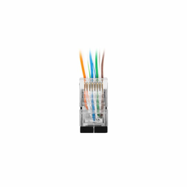 Connector RJ45 Lanberg PLS-6020EZ Transparant 20 Stuks 1