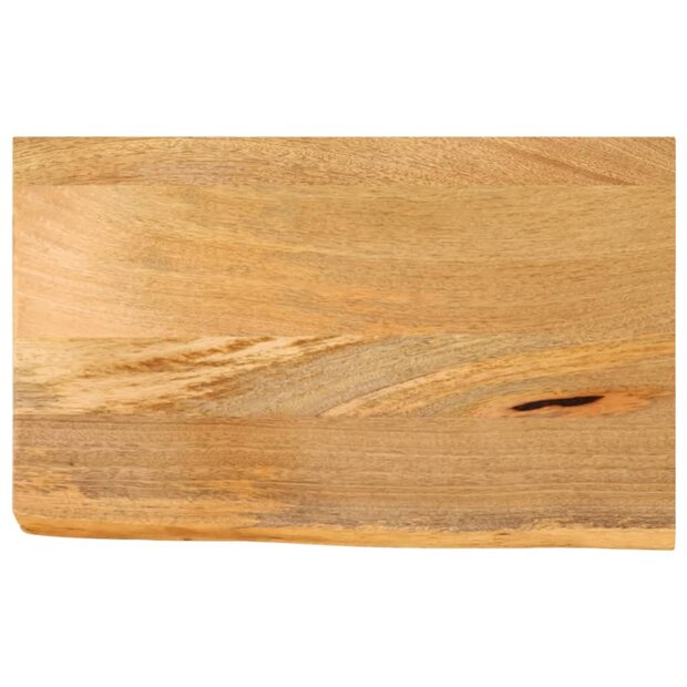 Tafelblad met natuurlijke rand 40x20x2,5 cm massief mangohout 1