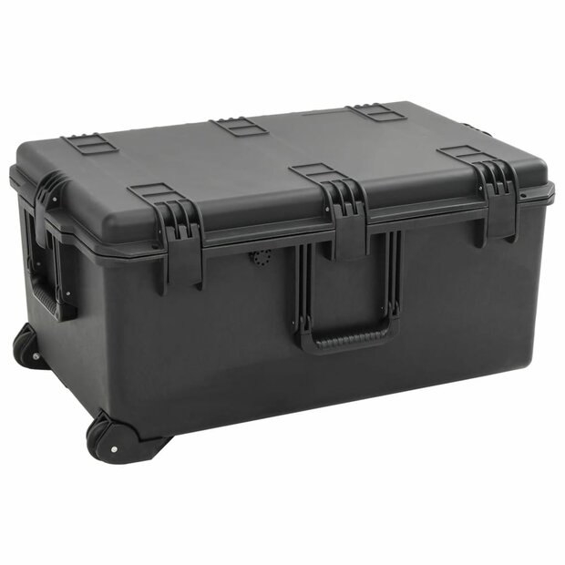 Flightcase draagbaar 79,5x52x39 cm PP zwart 1