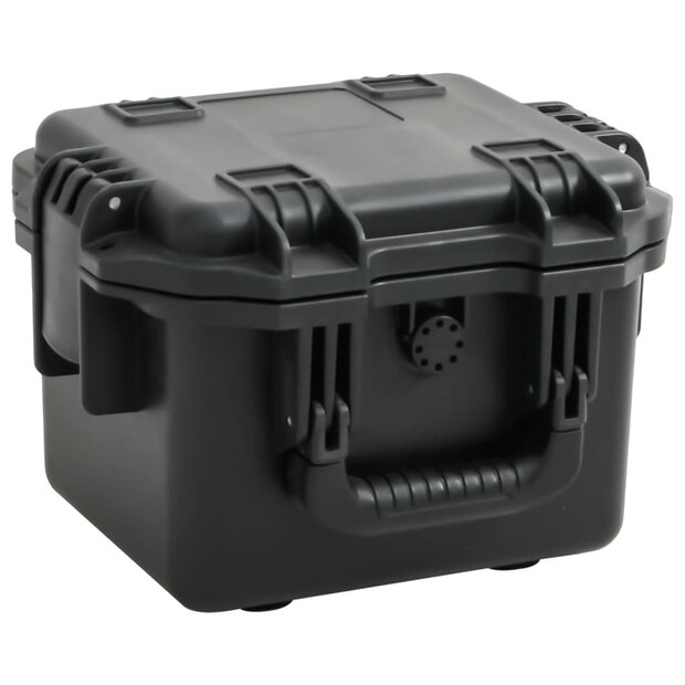 Flightcase draagbaar 30x24,5x20 cm PP zwart 1