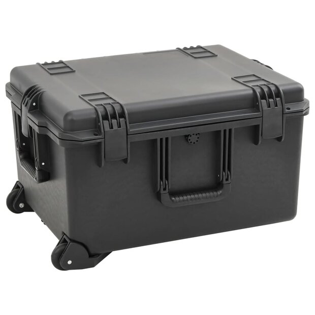 Flightcase draagbaar 62,5x49,5x37 cm PP zwart 1