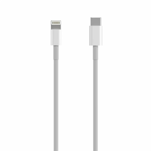 Kabel USB-C naar Lightning Aisens A102-0543 Wit 50 cm (1 Stuks) 1