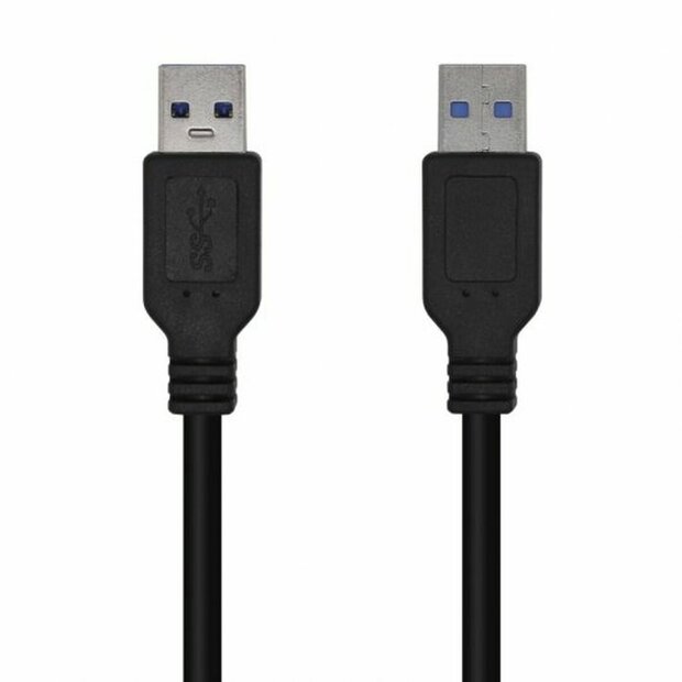 USB-kabel Aisens A105-0447 Zwart 2 m (1 Stuks) 1