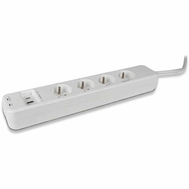 4-voudige Stekkerdoos zonder Schakelaar SCS SENTINEL SmartPlug 240 V 1
