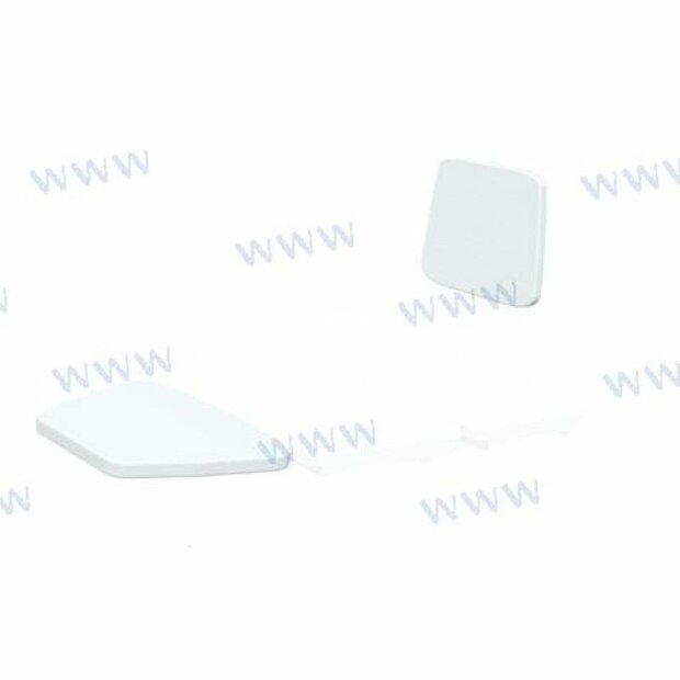 BOZ67862LGR - RUGLEUNING + VOORKUSSEN GRIJS 1