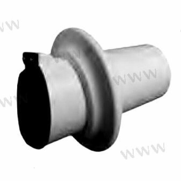 CEN1200337 - 5,00&quot; WITTE UITLAATHELMUITLAAT 1
