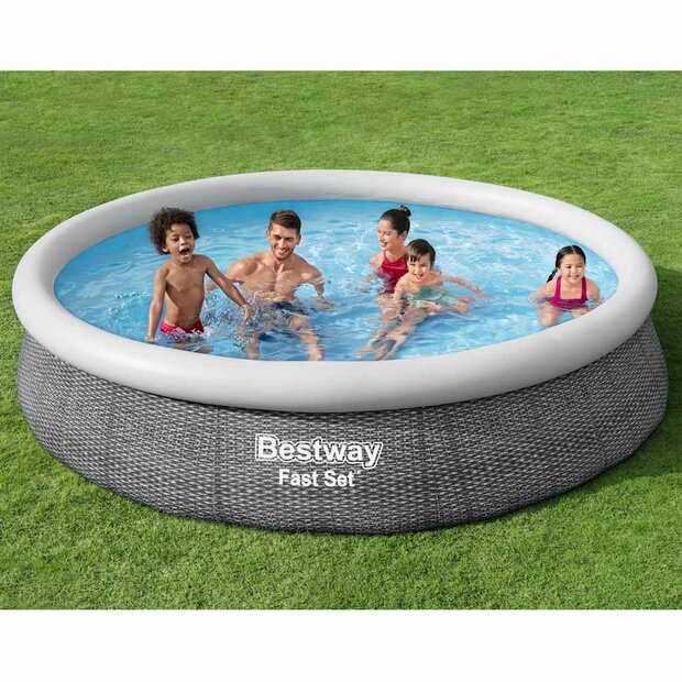 Bestway Zwembadset rond 366x76 cm 1
