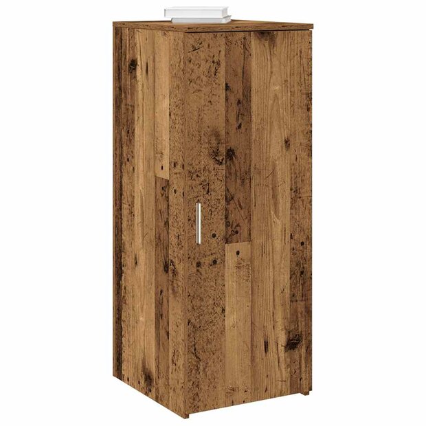 Opbergkast 40x45x103,5 cm bewerkt hout oud houtkleurig 1