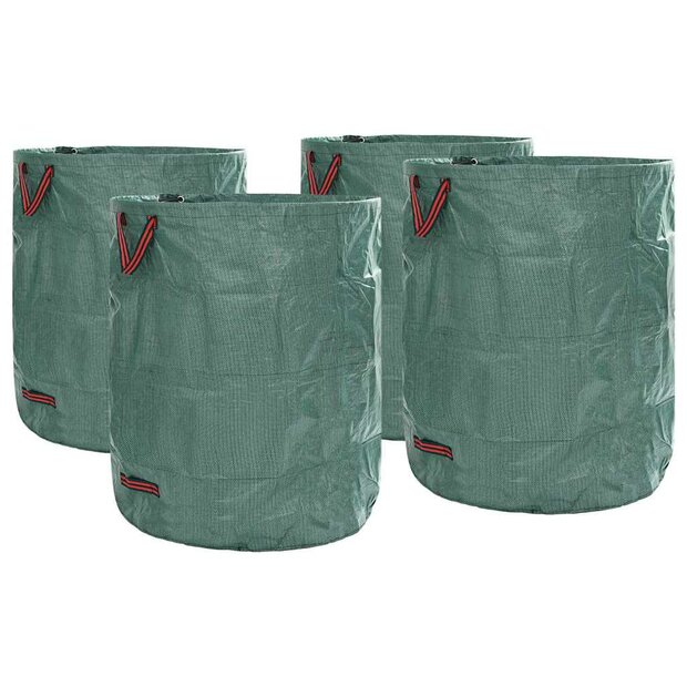 Tuinafvalzakken 4 pcs Groen 79 x 79 x 99,5 cm Polypropyleen 1
