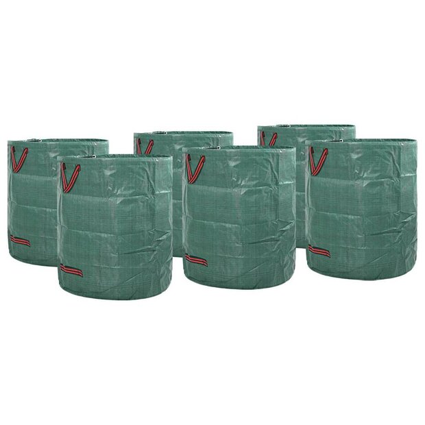 Tuinafvalzakken 12 pcs Groen 67 x 67 x 75,5 cm Polypropyleen 1