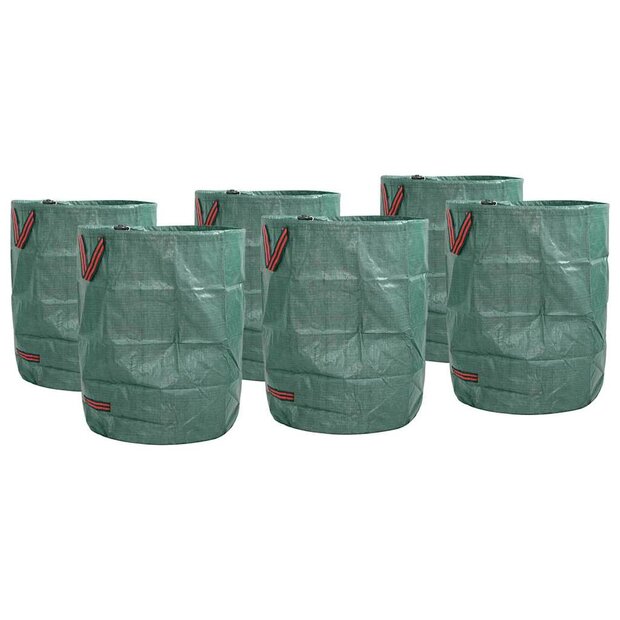 Tuinafvalzakken 12 pcs Groen 66 x 66 x 83,5 cm Polypropyleen 1