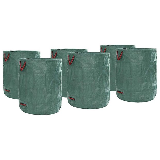 Tuinafvalzakken 12 pcs Groen 79 x 79 x 99,5 cm Polypropyleen 1