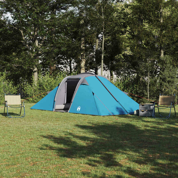 Tent met dak Anders Blauw en Zwart 510 x 240 x 156 cm 1