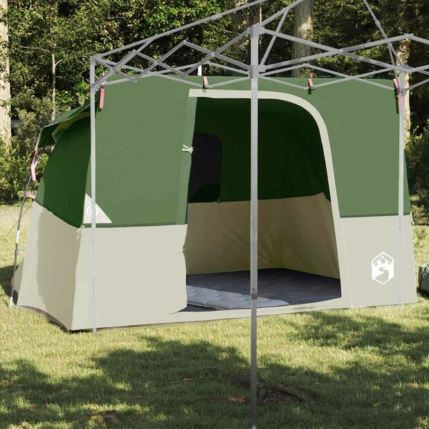 Tent met dak Anders Groen en Zwart 1
