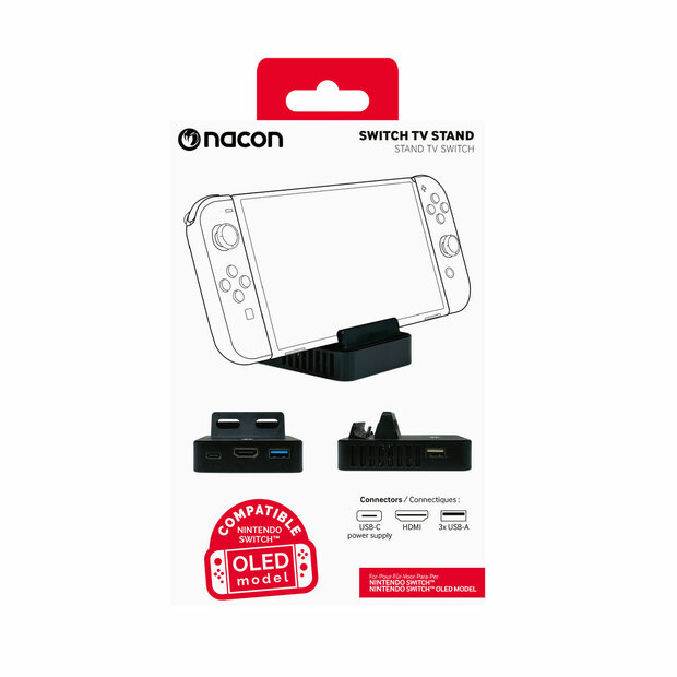 Nacon SWITCHTVSTAND Zwart Bluetooth luidspreker 1