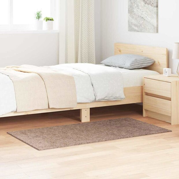 Antislip Shaggy Tapijt Bruin 80 x 150 cm PP 1