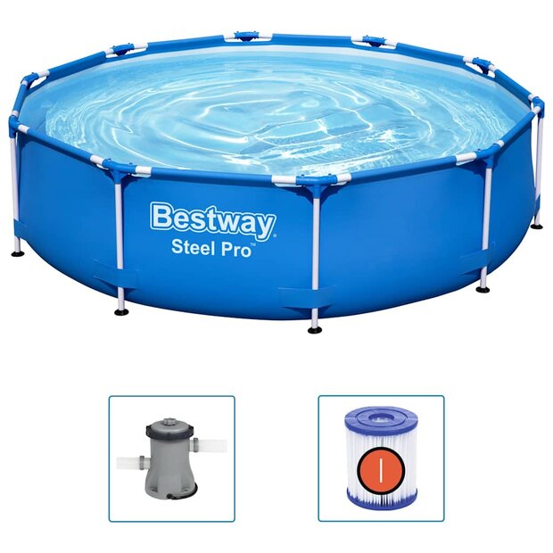 Bestway Zwembad Steel Pro 305x76 cm 1