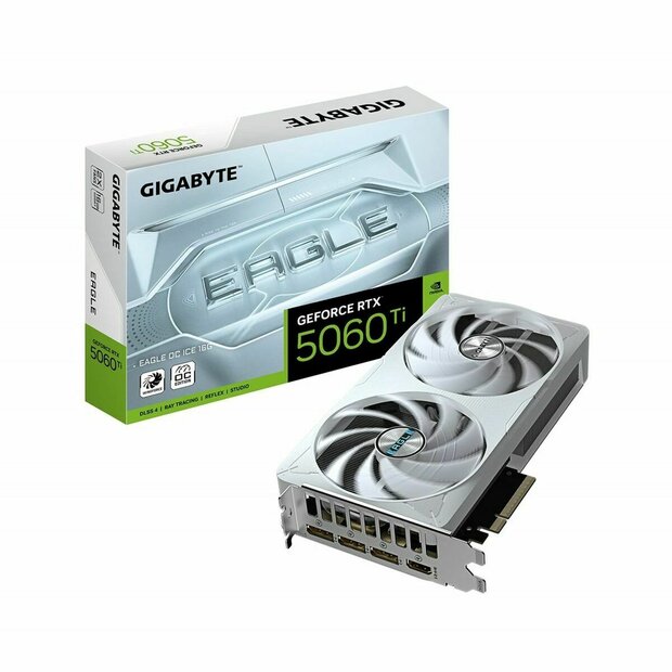 Videokaart Gigabyte GV-N506TEAGLEOC ICE-16GD geforce rtx 5060 ti 16 GB GDDR6 1