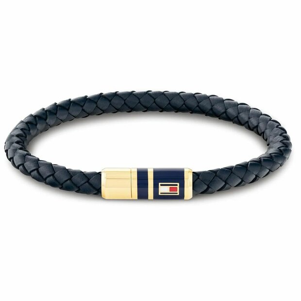 Tommy Hilfiger 2790640S Leer 20 cm Heren armband 1