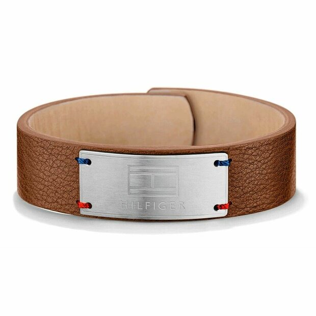 Tommy Hilfiger 2700673 Leer 22 cm Heren armband 1