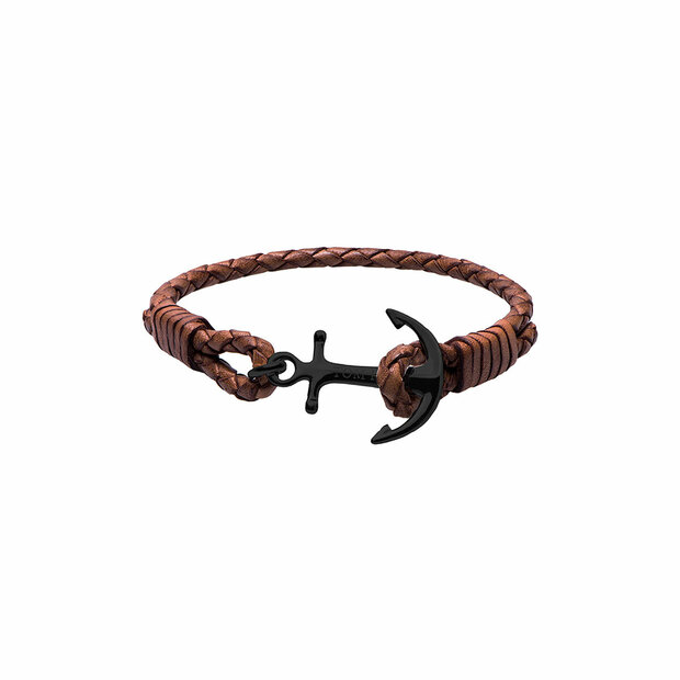 Tom Hope TM0256 Leer Heren armband 1