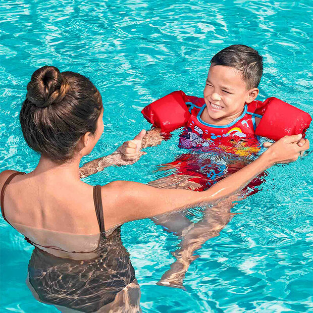 ZwembandjesBestway 9101C / 23 Rood M/L 19-30 kg 1