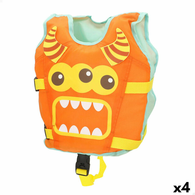 Reddingsvest AquaSport 34 x 37 x 7 cm Oranje (4 Stuks) 1