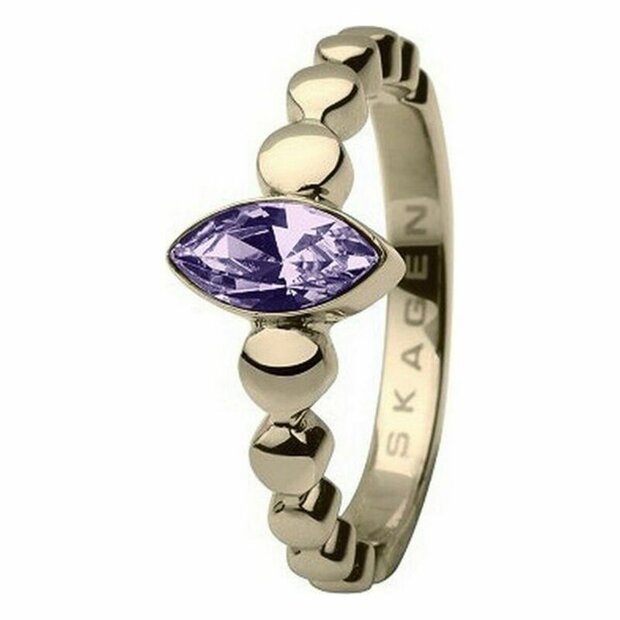 Dames ring Skagen JRSG005SS - Maat: 15 1